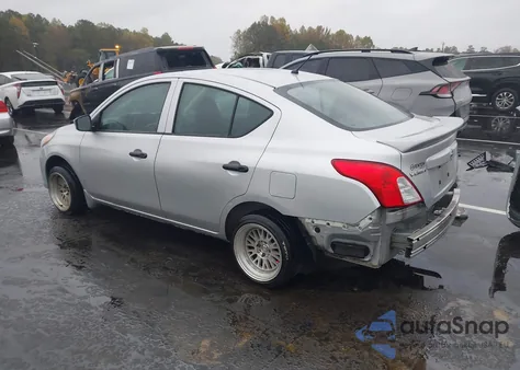 2017 Nissan Versa 1.6 S+ z USA, uszkodzony, nr VIN 3N1CN7AP2HL847509